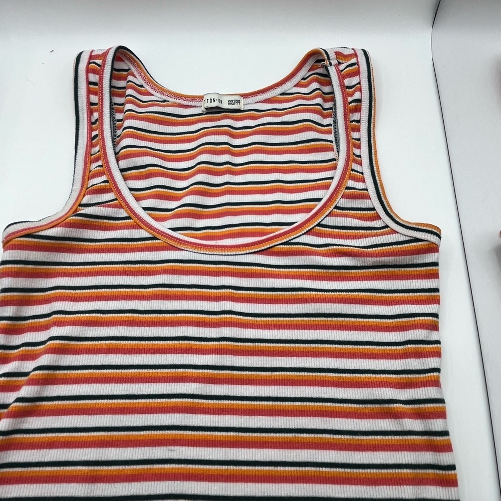 Striped Multicolor Tank Top - Picture 2 of 3